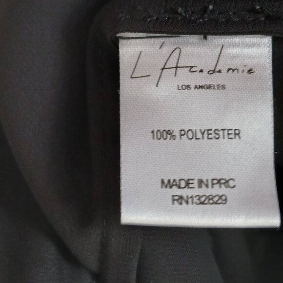 L'Academie Revolve The High Collar Wrap Blouse Size XS - Picture 8 of 9